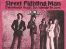 THE ROLLING STONES 45 STREET FIGHTING MAN+PS GERMANY RARE 1971