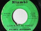 PATRICE JEFFERSON-LOOK MAMA NO HANDS ON NIAMBI 70'S SOUL 45-HEAR