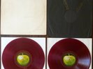 The Beatles - sftd White Album (1969) 2-LP (VG+) SUPER Rare RED Vinyl 1st OIS