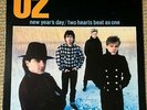 U2 - New Year's Day / Two Hearts Beat As One - Scarce 1983 French 2trk vinyl 12