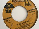 Hopeton Lewis with Tommy McCook and the Supersonics; To The Other Man / Stampede
