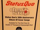 STATUS QUO Don't Stop 30th Anniversary Album Of Covers X2 180g Clear Vinyl 2017
