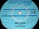 THE HEPTONES Sweet Talking 45 1969 COXSONE 1st Press  SUPER RARE    CS 7092