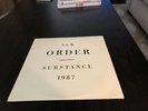 New Order Substance 1987 Qwest  1-25621 LP