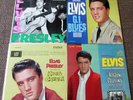 ELVIS PRESLEY: 4 LP Lot; Self-Titled; G.I. BLUES; KING CREOLE; KISSIN' COUSINS