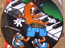 A-TRAK Running Man 2009 promo only picture disc vinyl lp NM