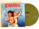 EXODUS BONDED BY BLOOD LP RARE IMPORT 2017 GOLD VINYL POSTER FLYERS LYRICS