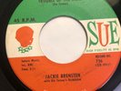 JACKIE BRENSTEN   TROUBLE UP THE ROAD   SUE RECORDS   Orig. Blues Rockabilly 45
