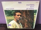 MAX ROACH MEMBERS, DON’T GIT WEARY OG LP SD1510