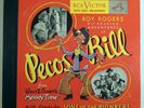 ROY ROGERS The Roaring Adventures Of Pecos Bill RCA 78 SET Walt Disney sons pion