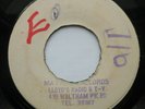 RARE 1970 BOSS REGGAE - THINGS AND TIME - THE SCORCHERS - BLANK MATADOR BLANK