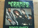 CRAMPS: Booze Party white label double LP Vg/ Ex 1989 Lux Records NY