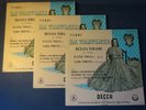 O/G VERDI - LA TRAVIATA 3LP SET, Santa Cecilia, Tebaldi, DECCA LXT 2992 - 2994
