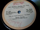 DAVID BOWIE , MONSTER RARE ZIMBABWE RADIO PROMO , CAT PEOPLE