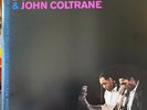 Duke Ellington & John Coltrane. Pressed on orange-y translucent gold 180 gm