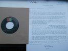 ART FREEMAN & PROMO LETTER SLIPPIN' AROUND / I CAN'T GET YOU OUT OF MY 45 FAME