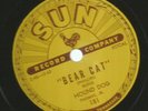BLUES ROCKABILLY 78 - RUFUS HOUND DOG THOMAS - BEAR CAT  -HEAR - 1953 SUN- 181