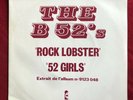 The B 52's Rock Lobster  French Classic PROMO ONLY 7