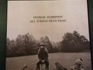 GEORGE HARRISON record All Things Must Pass 1970 3 LPs with original Poster
