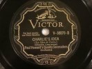 JAZZ PAUL HOWARDS' QUALITY SERENADERS Charlie's Idea/Overnight VICTOR 38070 EE+