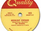 Rare 1959 The RIVIERAS Doo Wop 78 RPM Record. Moonlight Serenade