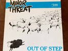 MINOR THREAT  OUT OF STEP  HARDCORE PUNK ROCK VINYL