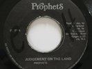 PROPHETS rare Judgement On The Land roots reggae 45 LISTEN