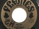 FLORA ADAMS rare Fire Fire roots reggae Flames 45 LISTEN