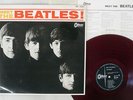 BEATLES MEET THE BEATLES ODEON OR-7041 Japan RED VINYL FLIPBACK COVER VINYL LP