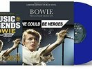 BOWIE - WE COULD BE HEROES - BLUE VINYL - BOOKZINE SPECIAL LIMITED EDITION