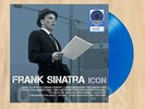 BLUE VINYL----  FRANK SINATRA Icon WALMART LP Fly Me to the Moon MY WAY     0109