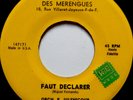 PAUL JULVECOUR LARODE WEST INDIES LATIN BIGUINE JAZZ SAX MAISON MERENGUES 45