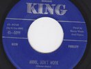 Rockabilly 45 - RONNY WADE - Annie Don't Work / I'll Sail My Ship Alone