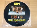 EX-   Kiss/Crazy Crazy Nights/1987 Vertigo Picture Disc 12