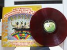 THE BEATLES / MAGICAL MYSTERY TOUR, RARE RED WAX JAPAN ORIG. 1969 LP BOOKLET EX+