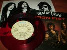 MOTORHEAD-IRON FIST 7'' RED VINYL 1982 PLUS PROMO PHOTO PRINT  iron maiden-ac/dc