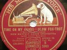 RAY NOBLE Al Bowlly sings Time on My Hands - I'm Glad I Waited HOT   HMV B5983
