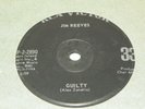 JIM REEVES-GUILTY/BLUE BOY 33 1/3  7