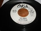 Walter Jackson NORTHERN SOUL DEMO 45 Lee Cross / It's All Over