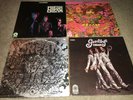 4 Cream LP Vinyl Records Lot: Disraeli Gears Fresh Cream Wheels of Fire Goodbye