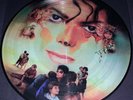Michael Jackson Earth Song Vinyl Picture Disk Lp Rare With Outer Picture Sleeve