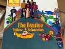 THE BEATLES YELLOW SUBMARINE UK ORIG'69 APPLE MONO ODEON EXPORT EDITION STICKERS