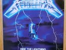 METALLICA - Ride The Lightning LP Vinyl 1984 #9 60396-1 A/B Masterdisk H.W. NM-