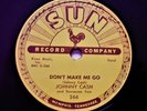JOHNNY CASH  Next In Line / Don't Make Me Go  SUN 1957 Country 78 EX