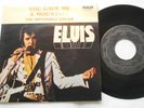 ELVIS PRESLEY You Gave me a Mountain NM- CANADA 1979 PS RCA -2719 45 Pic Sleeve