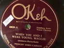 Okeh 40020 Fiddlin John Carson BILLY LOW GROUND 78rpm Country 1923 E+ RALPH PEER