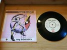 RARE  ROGER TAYLOR. MY COUNTRY  7”  45rpm,  EMI-5200