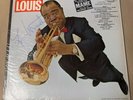 LOUIS ARMSTRONG LP - LOUIS Mercury MG-21081 Stereo SIGNED & SIGNED by Group