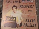 Elvis Presley Rare White Vinyl Special Delivery, Boot  Leg Record