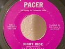 Ohio Rockabilly Surf Instro 45 The Invaders Night Ride on Pacer HEAR